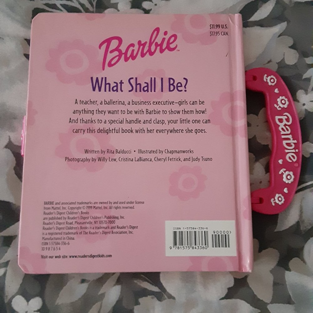 Vintage BARBIE Book - What Shall I Be - by Mattel - Picture 4 of 5